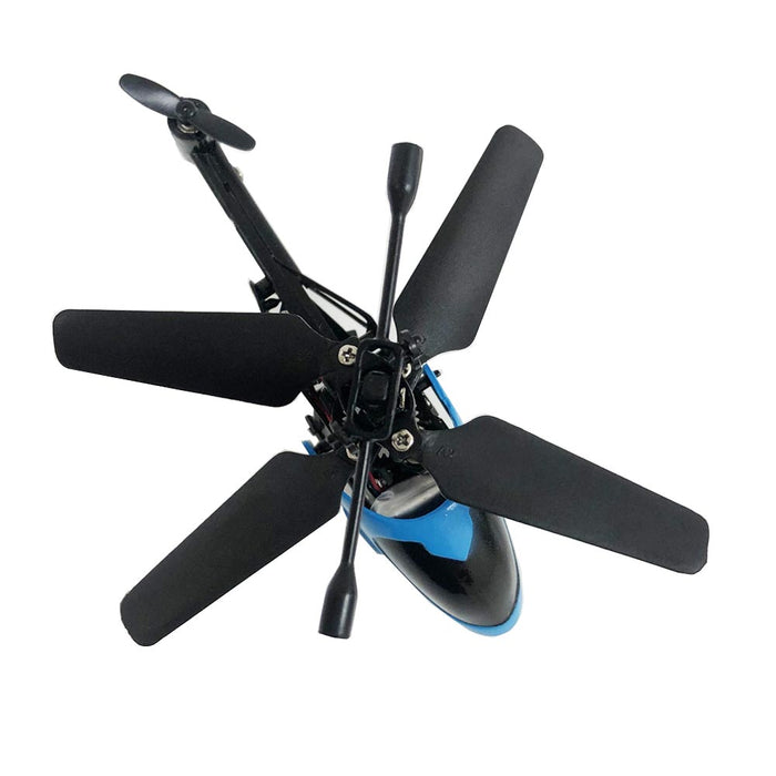 Mini RC Helicopter Phantom Metal Led Speed Remote Control 3.5 Channel Kids Adult