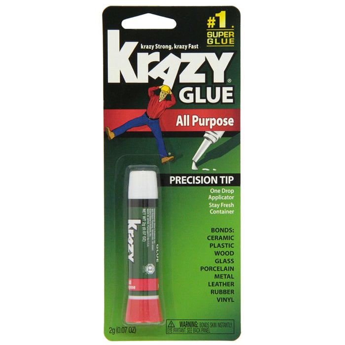 Lot Of 10 Elmers Krazy Glue Original Crazy Super Glue All Purpose Instant Repair