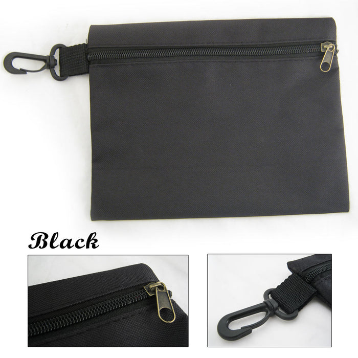 4 Pack New Multi Purpose Zip Bag Pouch Storage Clip Cosmetic Pocket Organize 6x5