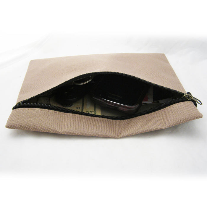 4 Pack New Multi Purpose Zip Bag Pouch Storage Clip Cosmetic Pocket Organize 6x5