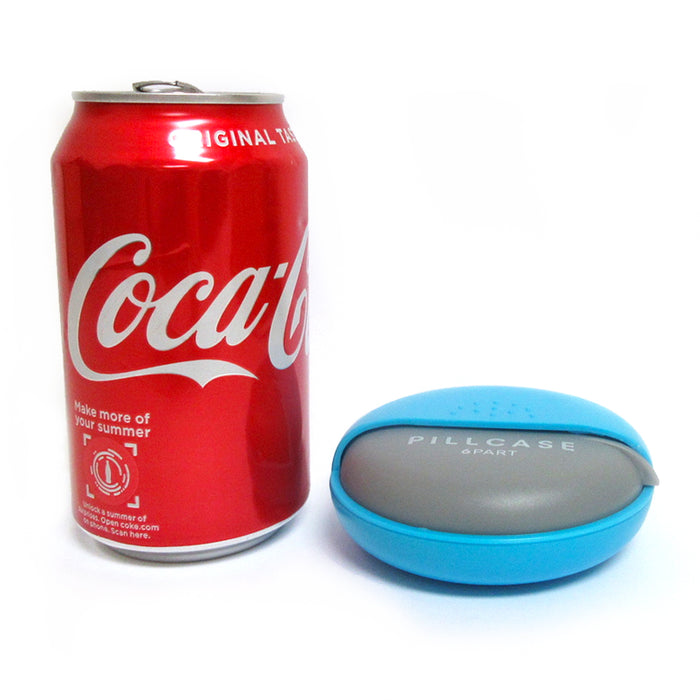 3 Pack Weekly Pills Round Medicine Organizer Container Vitamin Daily Travel Case