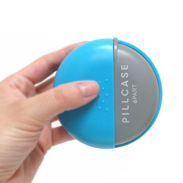 3 Pack Weekly Pills Round Medicine Organizer Container Vitamin Daily Travel Case