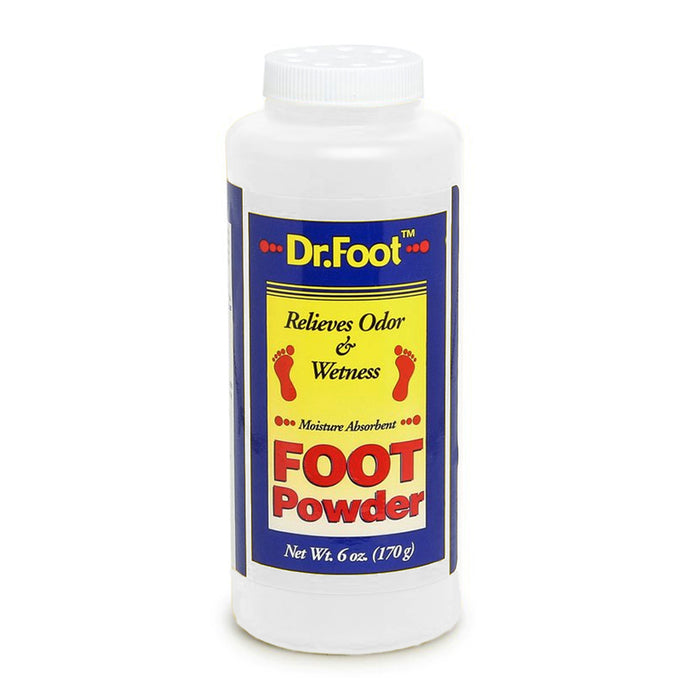 Foot Odor Relieves Wetness Powder Moisture Absorbent Cools Comfort Feet 6 oz