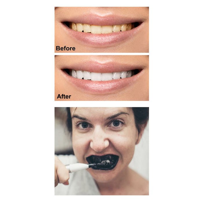 3Pack Brush Buddies Herbal Toothpaste Activated Charcoal Cool Mint Fluoride Free