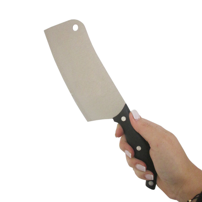 2 Pack 7" Cleaver Knife Stainless Steel Meat Butcher Professional Chef Kitchen