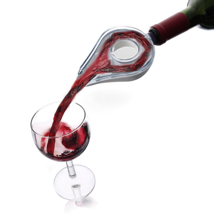 Vacu Vin Red Wine Aerator Bottle Topper Pourer Aerating Decanter Pour Filter !