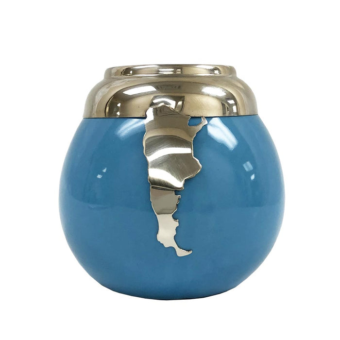 New Argentina Mate Gourd Set Straw Bombilla Alpaca Ceramic Yerba Mate Tea Drink