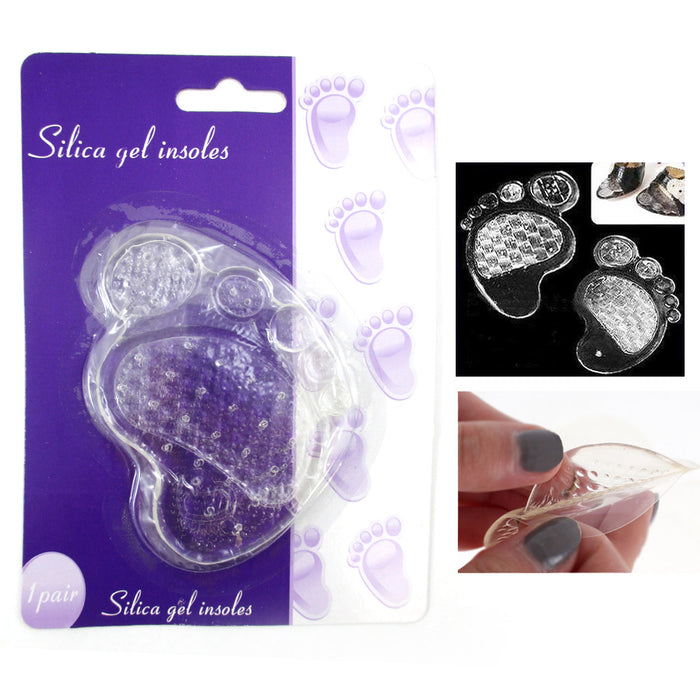 Silica Gel Shoe Cushion Ball Of Foot Metatarsal Pads High Heel Insoles Antislip