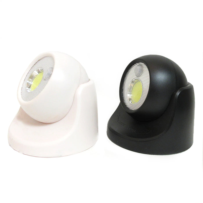 2 PC Wireless COB LED Night Lights Motion Sensor Battery Operated Closet Kitchen