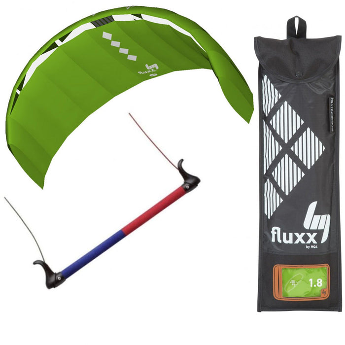 HQ4 Fluxx 1.8 R2F Trainer Kite Kiteboarding Power Surf Kitesurf Beach Beginner