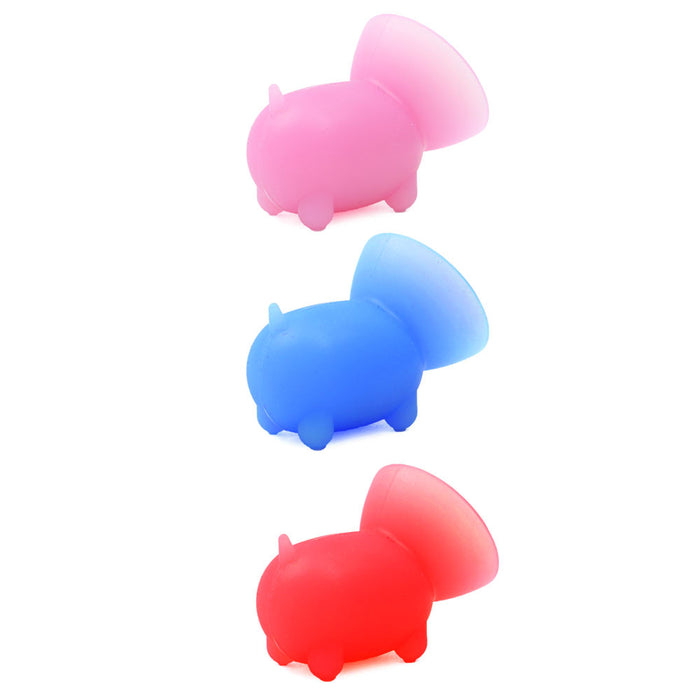 3 PC Piggy Cell Phone Stand Phone Holder Suction Stand For Office Desk Universal