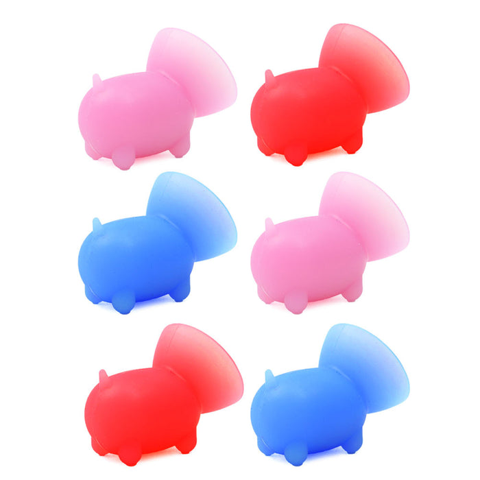 6 Pack Original Piggy Cell Phone Stand Phone Holder Suction Stand Desk Universal