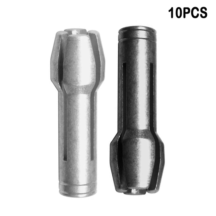 10PC 1/8 Bits Drill Chuck Rotary Tool Replacement Collet Nut Kit 3/32 Assemblies