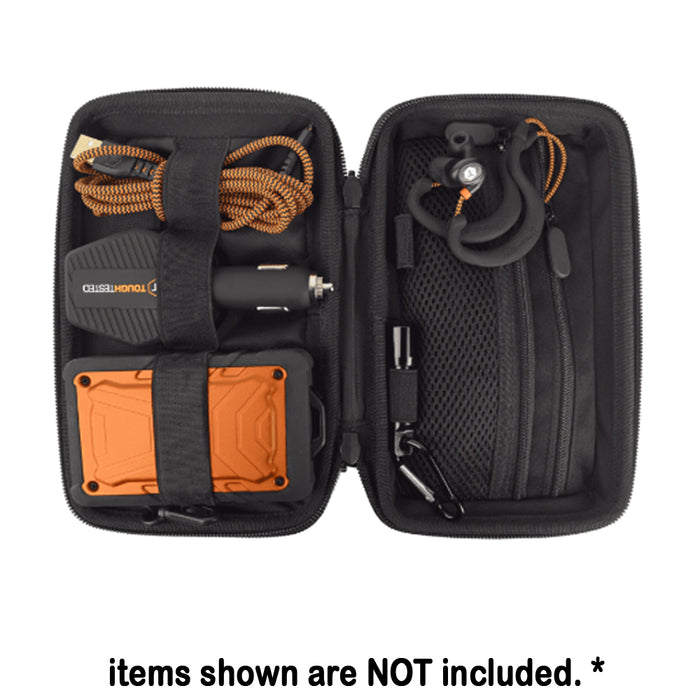 Universal Travel Case Organizer Small Electronics Accessories Tech Kit Bag Black