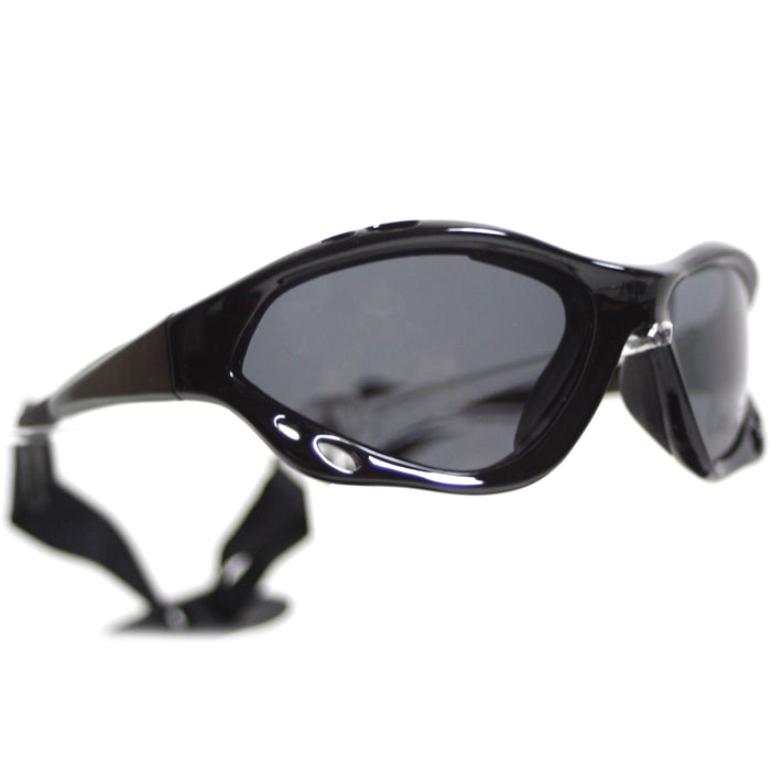 4X PAIR BLACK KITEBOARDING SUNGLASSES KITESURFING POLARIZED BAND WINDSURF SPORTS