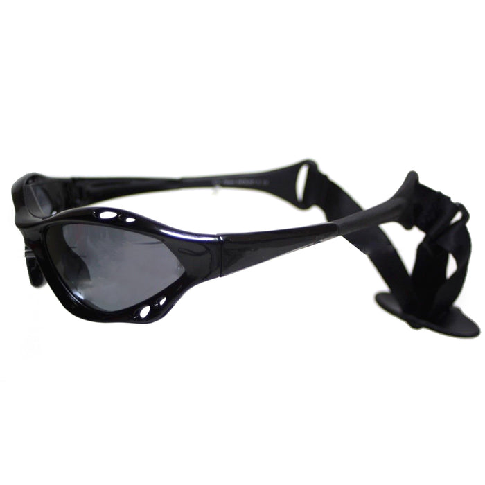 4X PAIR BLACK KITEBOARDING SUNGLASSES KITESURFING POLARIZED BAND WINDSURF SPORTS
