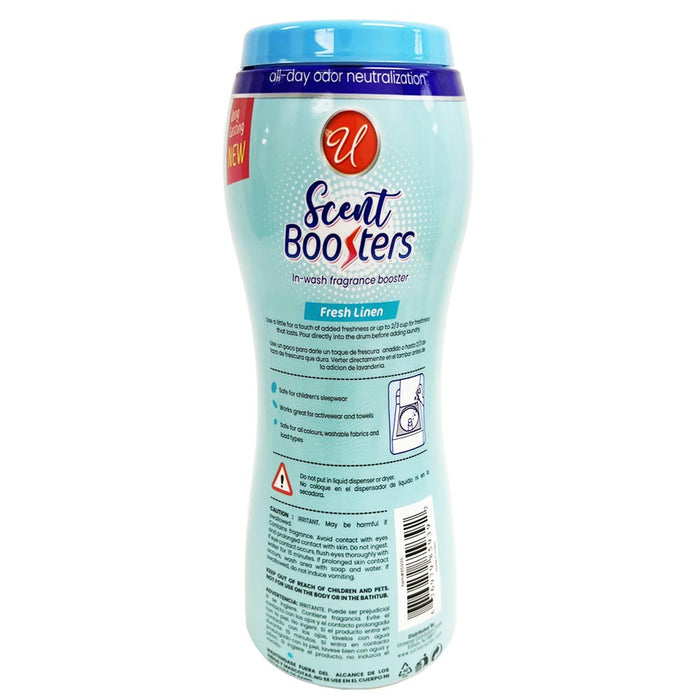 4 PK Laundry In-Wash Scent Boosters Beads Washer Odor Neutralizer Fresh Linen
