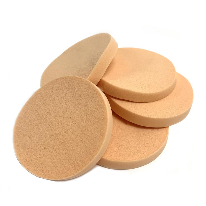 25Pc Round Makeup Facial Sponges Pads Soft Powder Puff Cosmetic Foundation Cream