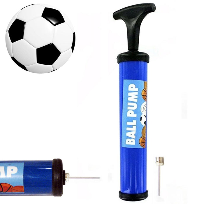 3 Pc Manual Hand Air Pump Inflator Needle Ball Football Basketball Volleyball