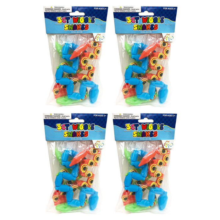  Lewtemi 3 Pieces Grow Snake Water Growing Snake in Water Snake  Party Gift Favors Expandable Water Snakes Play Snakes Grow Toys Grows up to  48 Inches for Christmas Party Present 