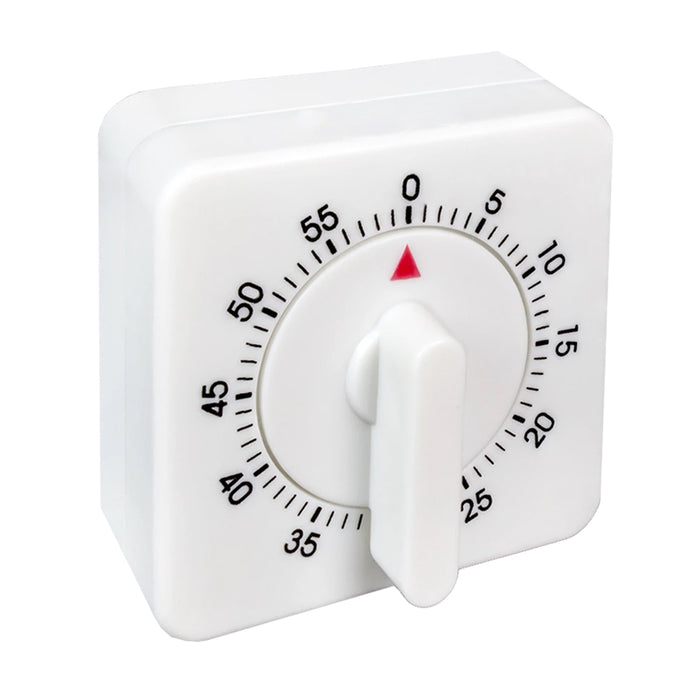 1 Kitchen Timer 60 Minute Timing Bell Alarm Sound Home Baking Cooking Mechanical