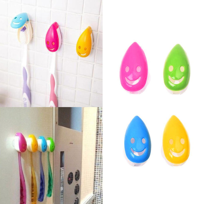 5 PC Set Toothbrush Holder Caps Toothpaste Squeezer Case Portable Protector Kids