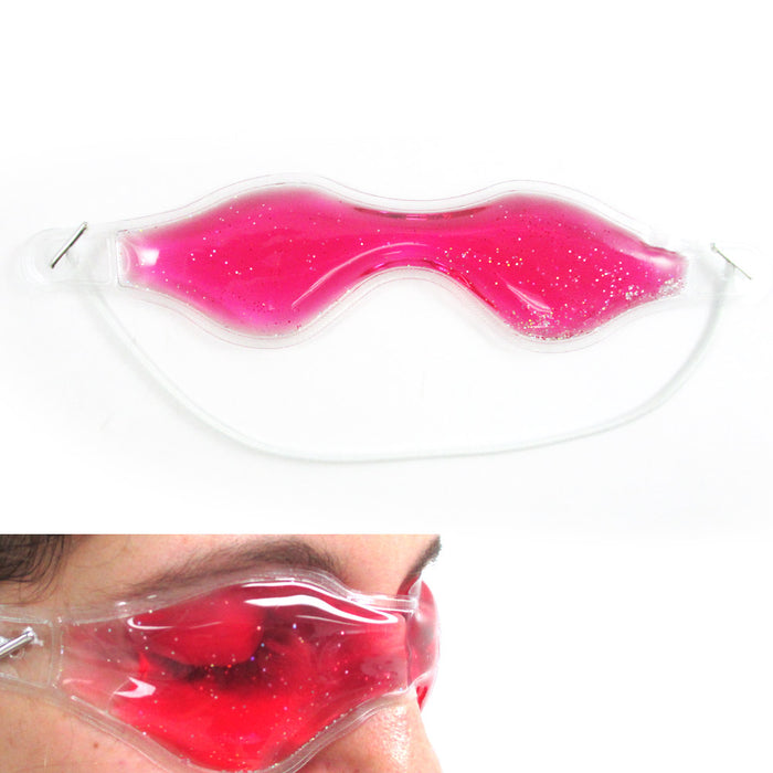 Gel Eye Mask Reusable Ice Pack Cooling Eye Mask Hot Cold Compress for Puffy