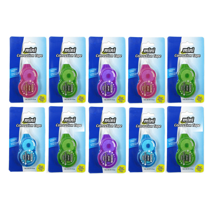 10X Roller Correction Tape Student White Out School Office Supply Stationery Lot