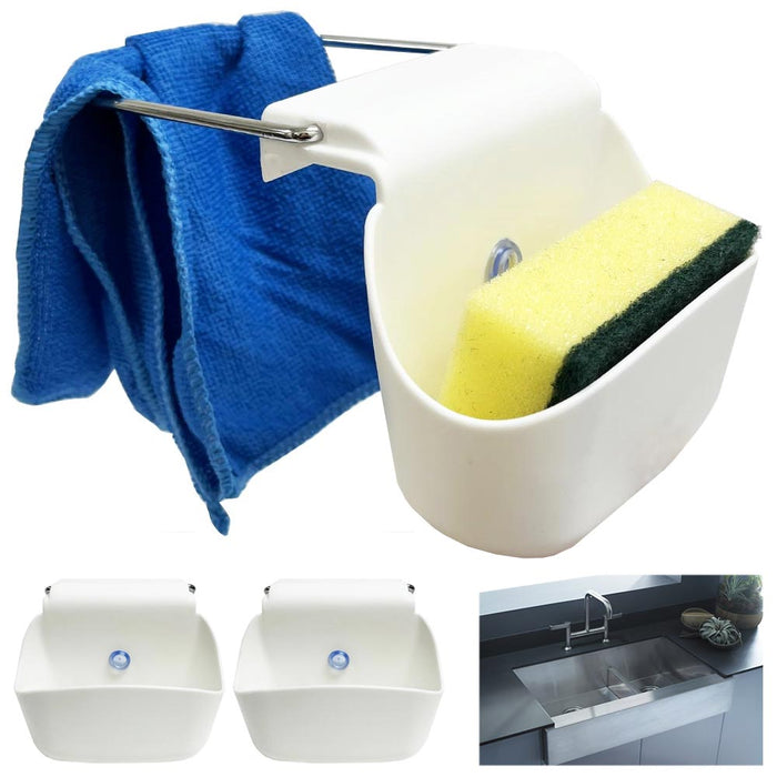 Sink Tray For Sponges Silicone Sponge Drain Dish Kitchen