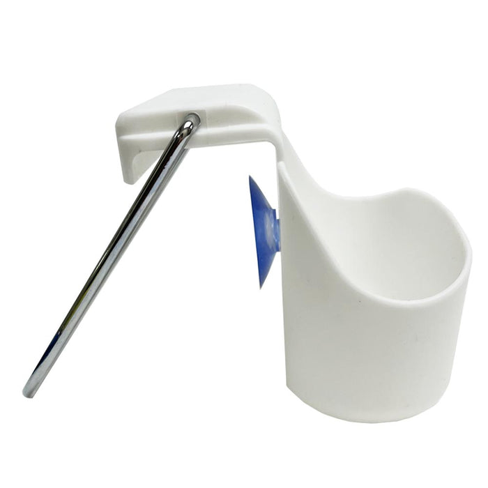 1 Sink Caddy Organizer Sponge Towel Scrubber Holder Soap Drainer Rack Kitchen