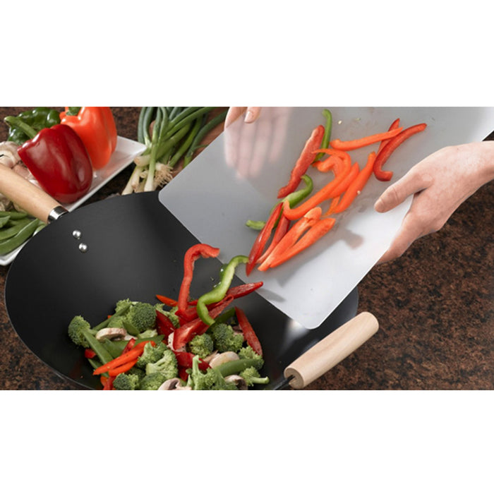 2 Flexible Chopping Mats Kitchen Fruit Vegetable Plastic Cutting Board Camp New