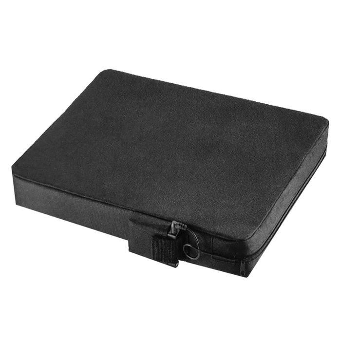 Heated Cushion Stadium Outdoor Sporting Car Auto Seat Comfort Support Black 15"