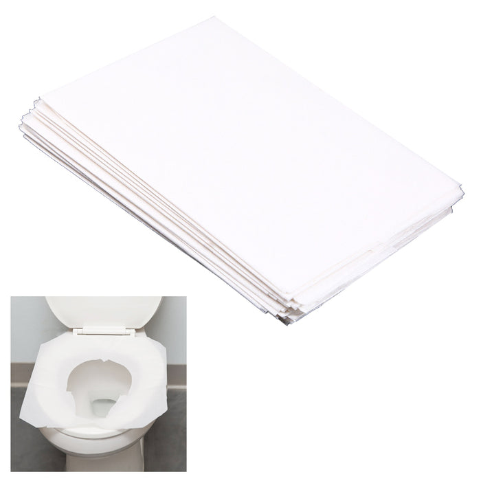 100 Pc Disposable Toilet Seat Covers Paper Travel Biodegradable Sanitary Bath