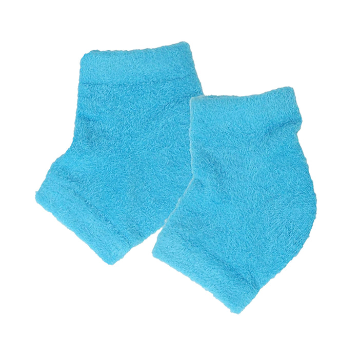 4 Pairs Spa Gel Heel Socks Moisturizing Booties Cracked Dry Feet Skin Care Soft