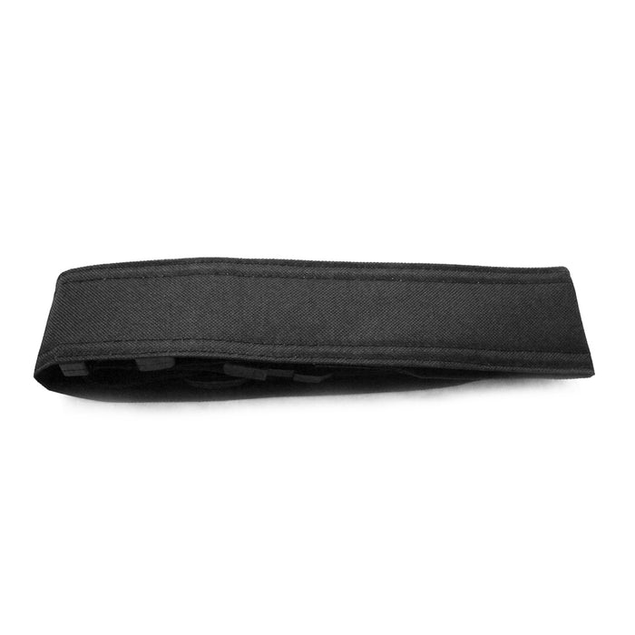 Work Belt 2-inch Heavy Duty Poly Web Side Release Buckle Pouch Tool Holder Black