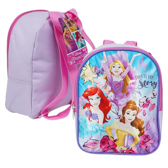 10" Disney Princess Mini Backpack Cinderella Kids Girls Toddler School Book Bag