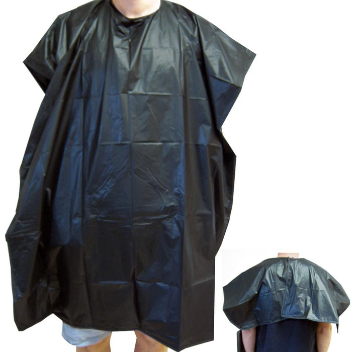 6 Pc Vinyl Hair Cutting Cape Pro Salon Barber Cloth Hairdresser Hairdressing Spa