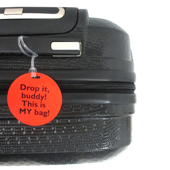 24 Funny Luggage Tag Baggage Handbag Travel Suitcase Bag Tags with Name ID Card