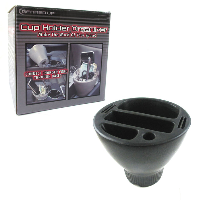 Universal Cell Phone Cup Holder Car Organizer Phone Pen Compartment iPod iPhone