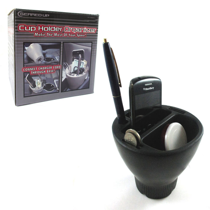 Universal Cell Phone Cup Holder Car Organizer Phone Pen Compartment iPod iPhone