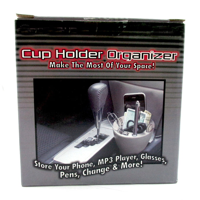 Universal Cell Phone Cup Holder Car Organizer Phone Pen Compartment iPod iPhone