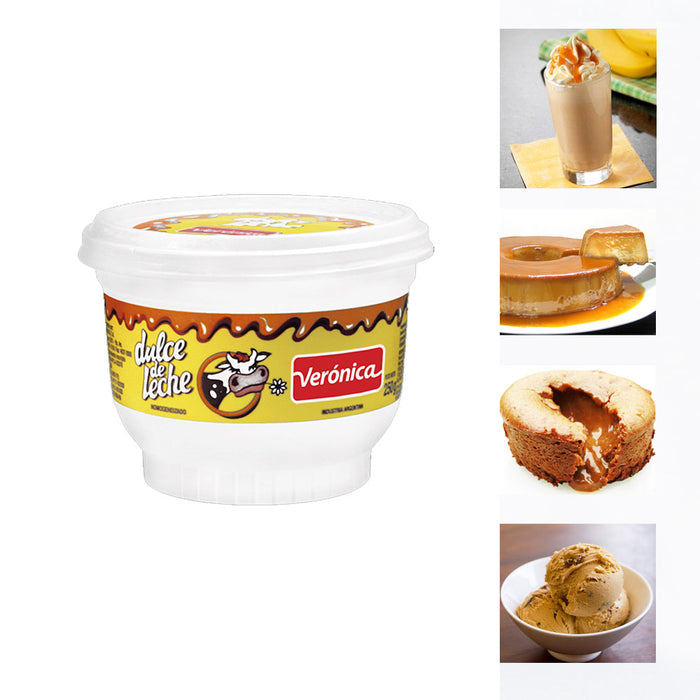 1 Dulce De Leche Veronica Jar Milk Caramel Spread Arequipe Cajeta Bake 8.8 oz !