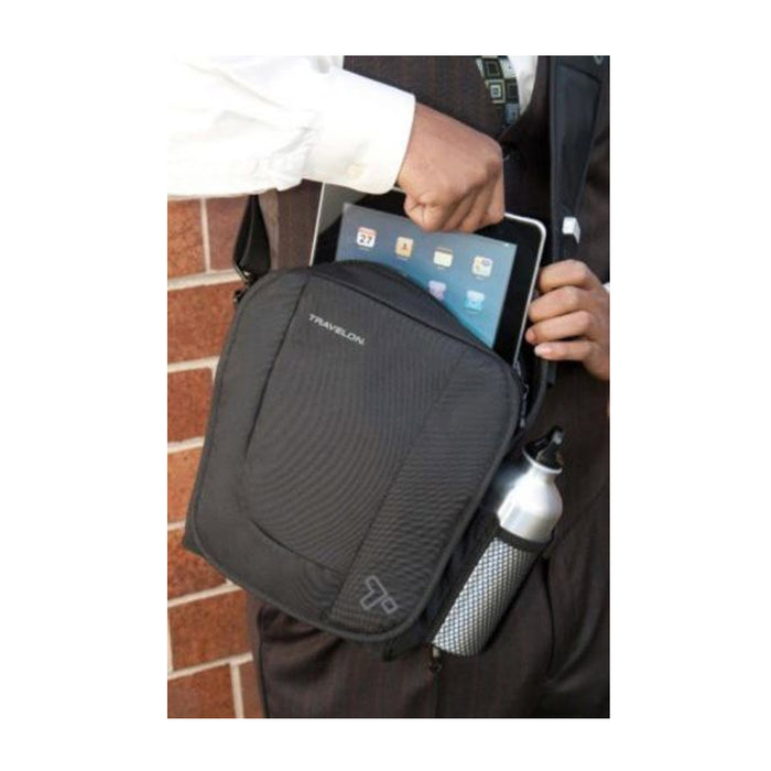 Travelon RFID Anti Theft Urban Tour Shoulder Sling Messenger Bag Travel Men Lady