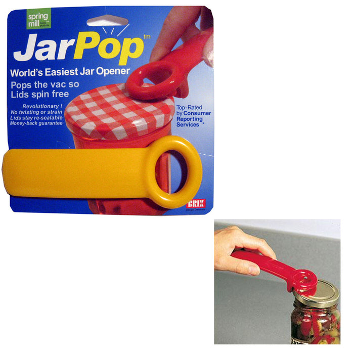 Jar Pop Jar Opener Jarpop Jarkey Vacuum Breaker Key Rim Lid Lifter Top —  AllTopBargains