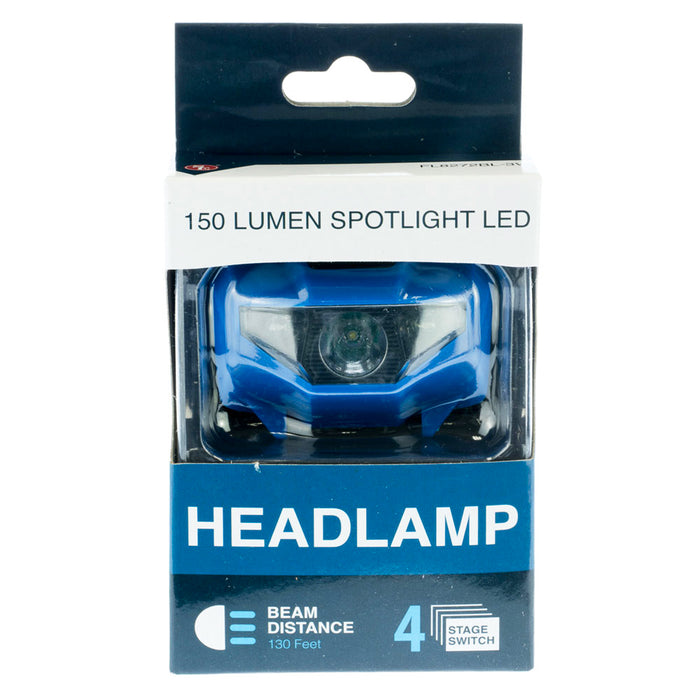 2 x Headlamp Headlight COB LED Night Running Hiking Head Light Lamp Flashlight