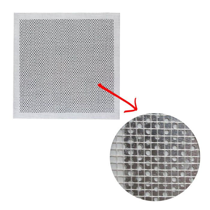 4 Drywall Repair Patch Self Adhesive 4"X4" Fix Wall Hole Ceiling Damage Aluminum
