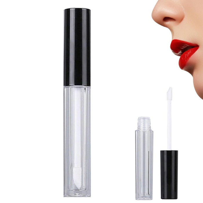 20 Pc Clear Lip Balm Gloss Tube Refillable Empty Containers Lipstick Makeup 10ml