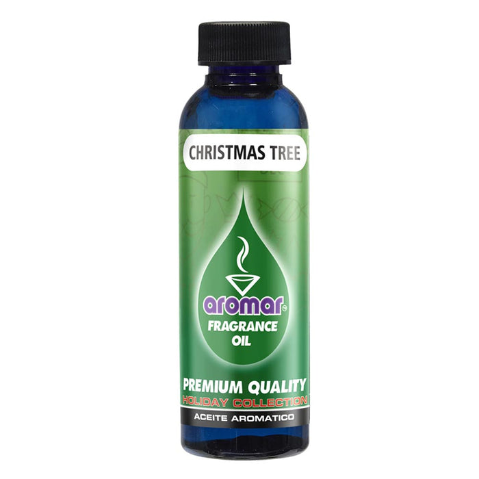 Aromatherapy Oil Christmas Tree Scent Holiday Fragrance Air Diffuser Burner 2 oz