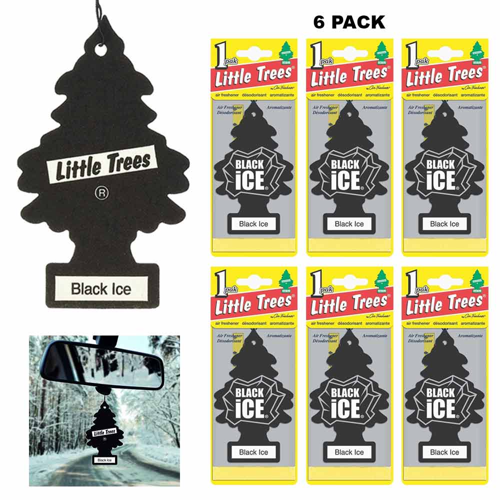 6 LITTLE TREES Car Air Freshener Hanging Long Lasting Scent Auto Home —  AllTopBargains