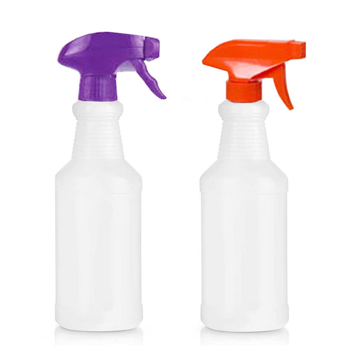 2Pc Heavy Duty Empty Plastic Spray Bottle 32oz Cleaning Solutions Industrial Use